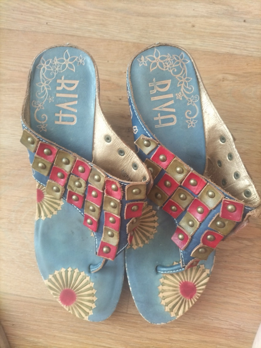 Riva Euro 37 Heeled Sandals