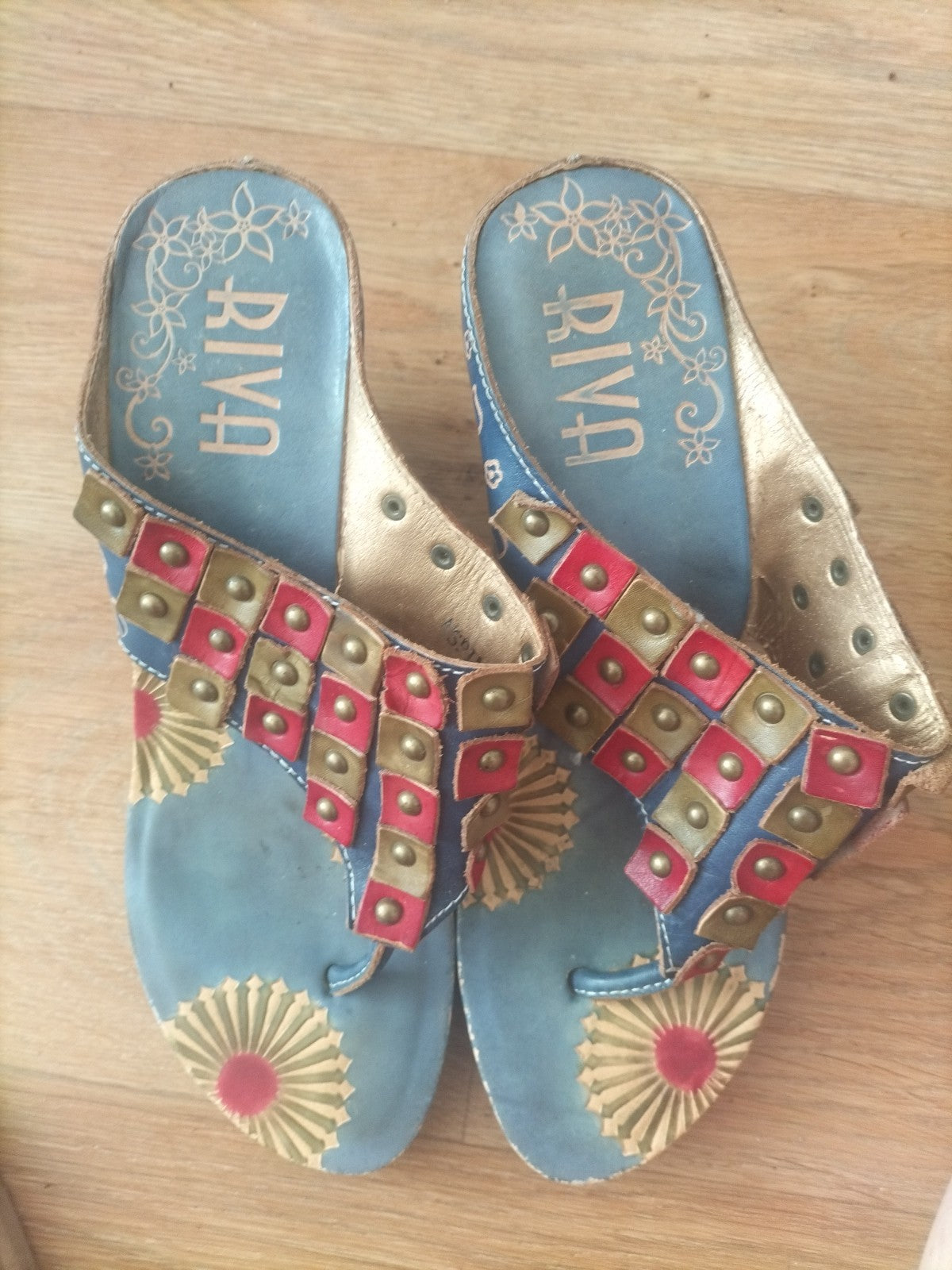 Riva Euro 37 Heeled Sandals