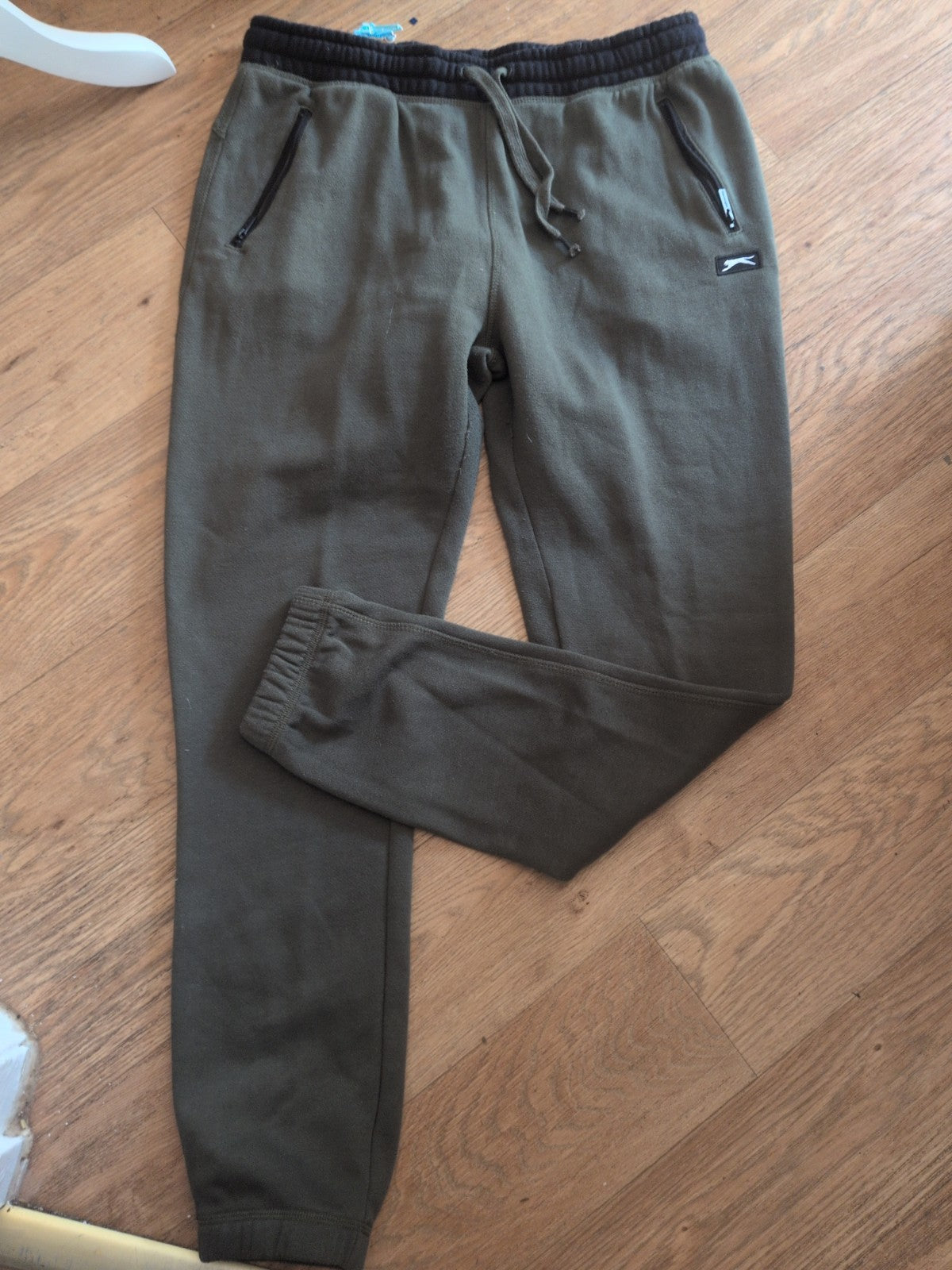 Slazenger 14 Green Elasticated Joggers