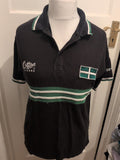 Cotton Traders Medium Black Short Sleeve Polo