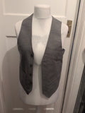 Small Grey Lined Waistcoat Suit