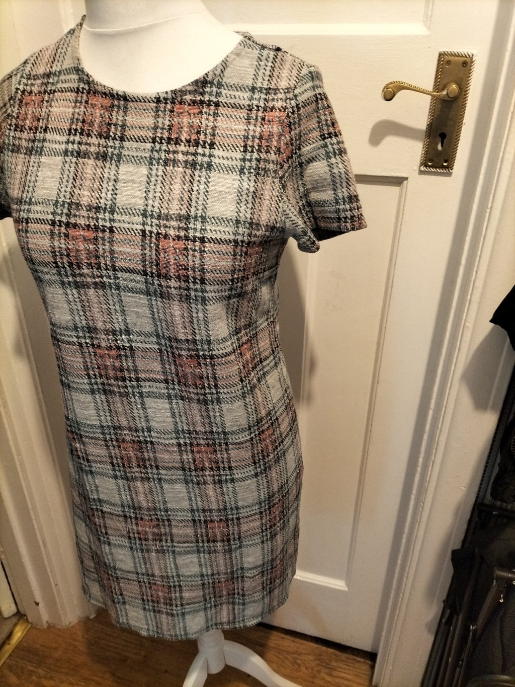 Ladies George Size 12 Multi Short Sleeve Dress
