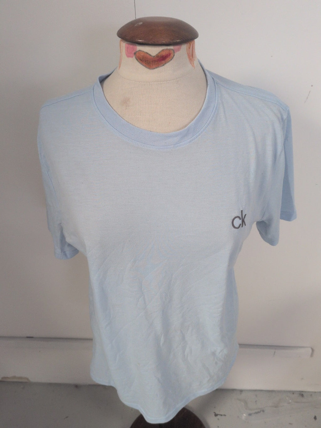 Calvin Klein Golf Large Blue Short Sleeve T-shirt