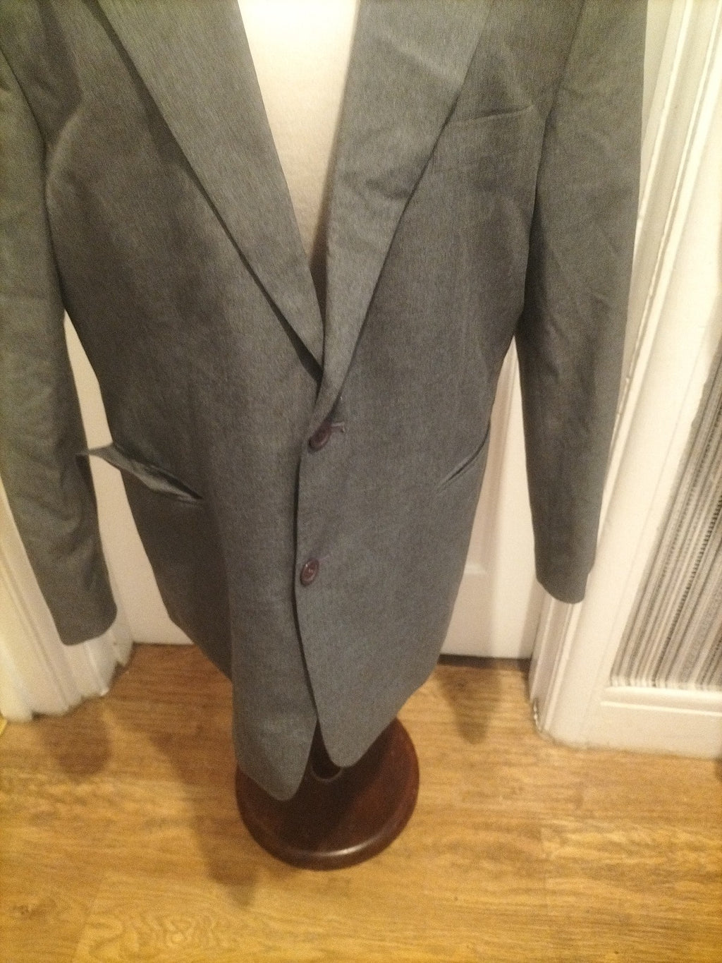 Mens Chums Size 44R Grey Padded Lined Blazer
