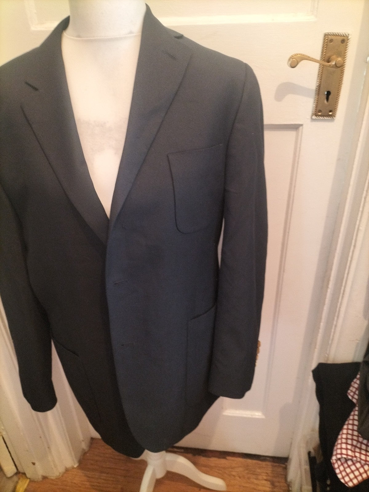 M&S Man 42m Navy Tuxedo Suit Jacket