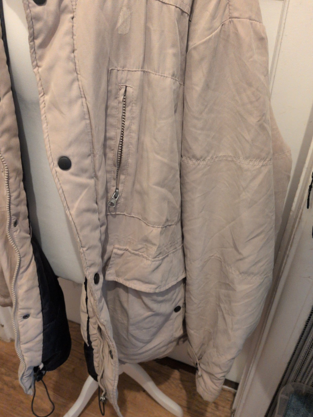 Southbay 4XL Beige Lined Coat