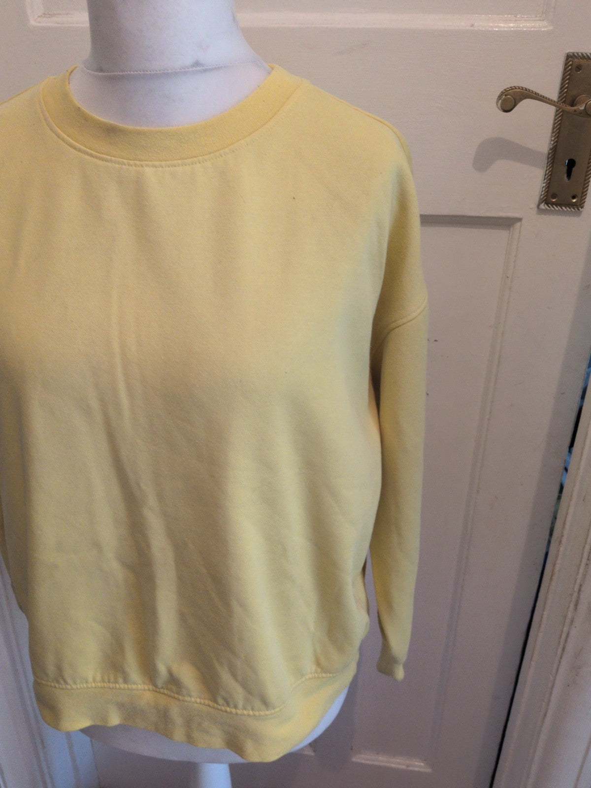 Ladies Primark Medium Yellow Pullover Jumper