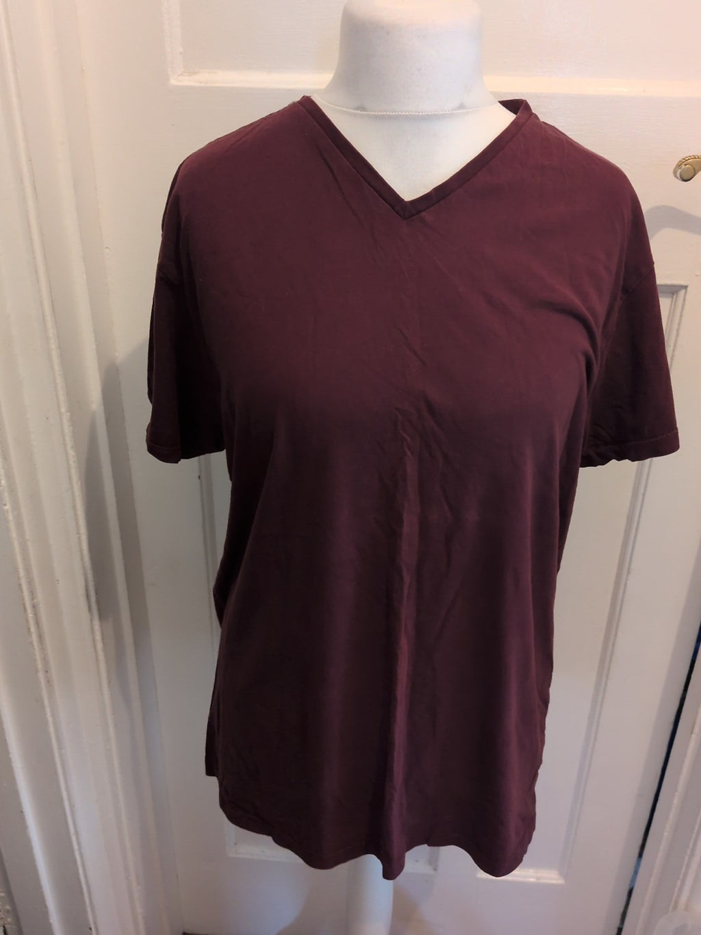 Primark XL Regular Fit Short Sleeve Purple T-shirt