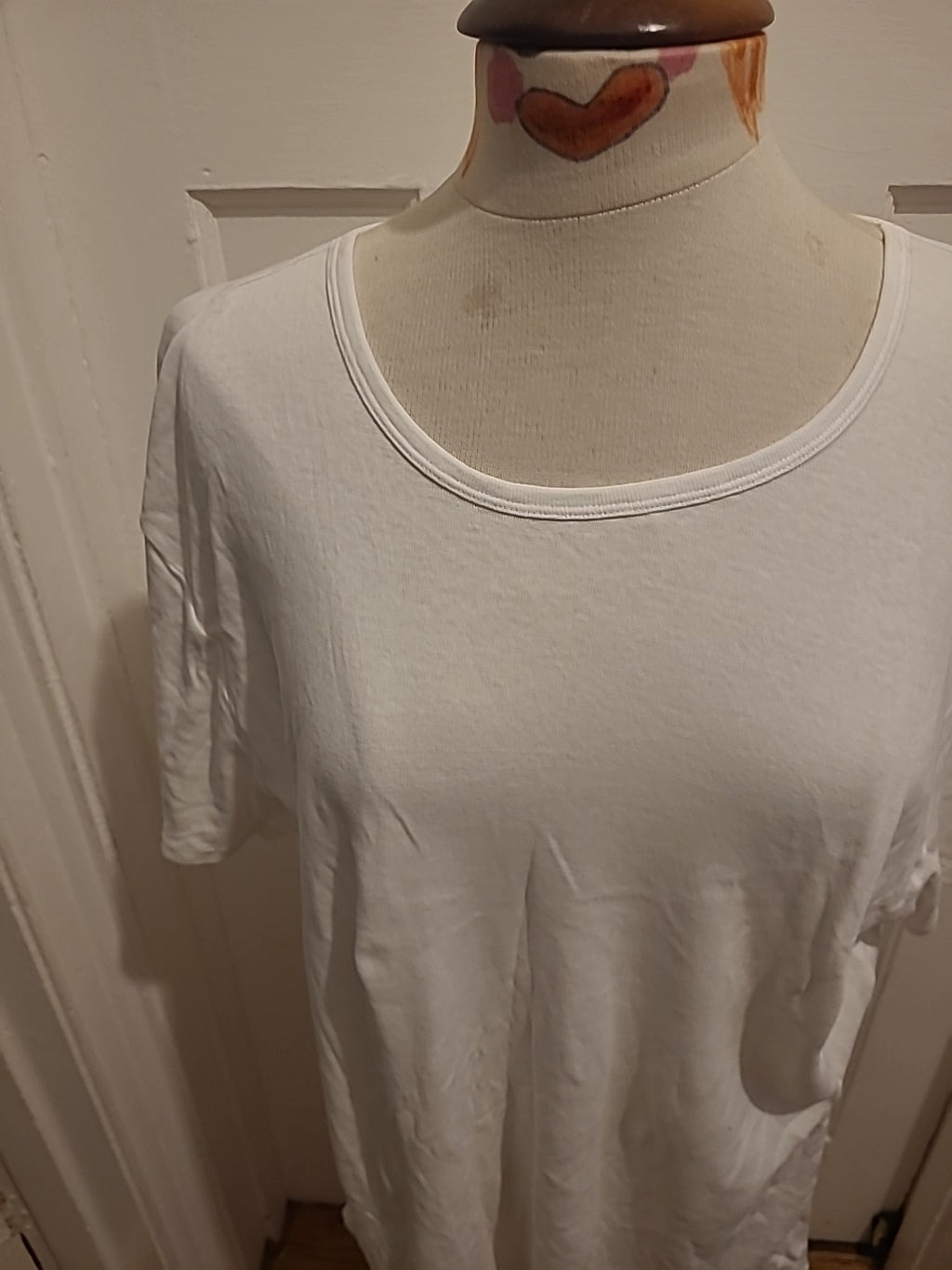 Mens M&S Size Extra Large White Short Sleeved Tshirt