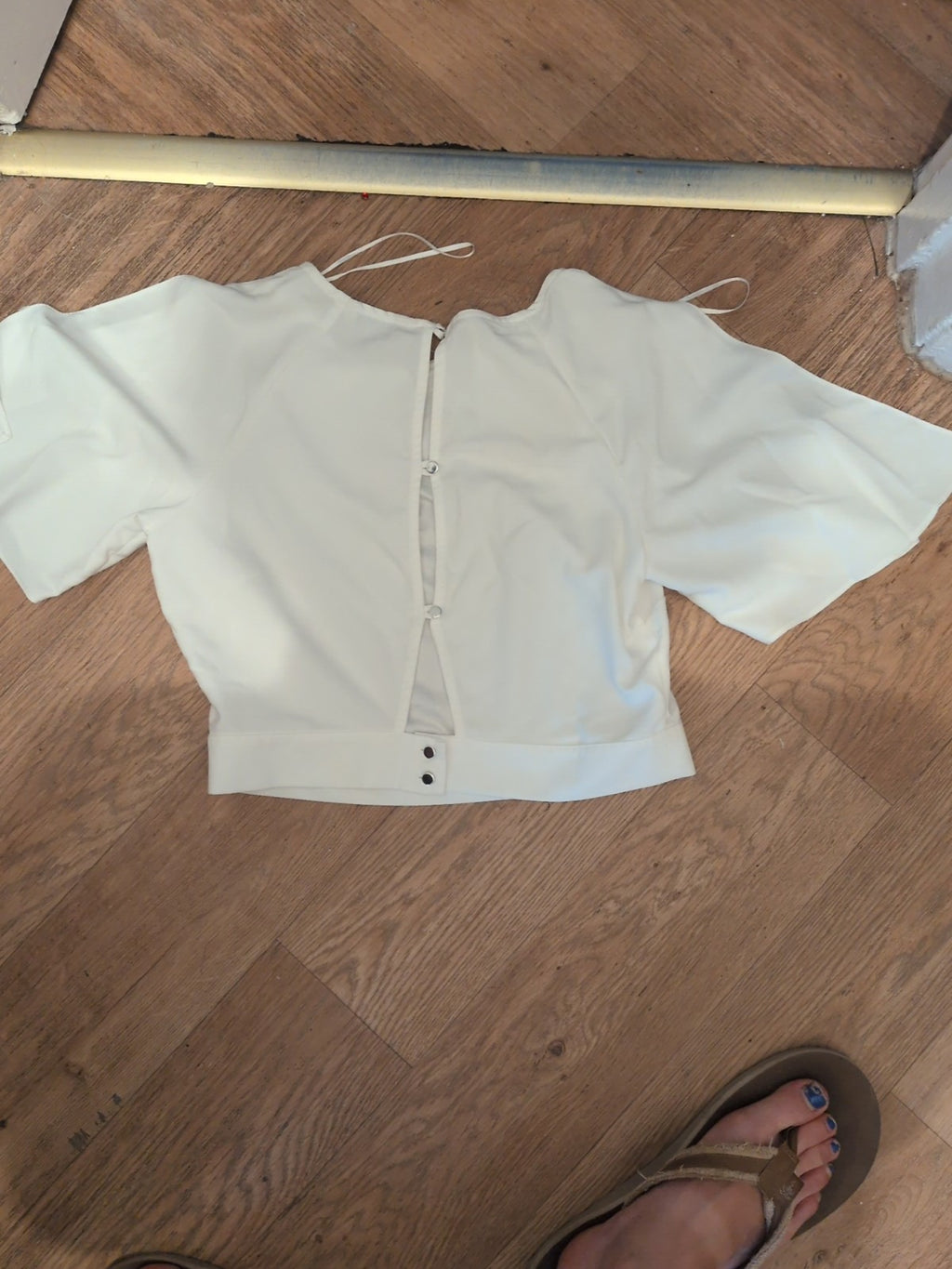 Miss Selfridge Size 12 Short Sleeve Blouse
