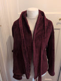 Marks And Spencer 8-10 Cranberry Dressing Gown Robe