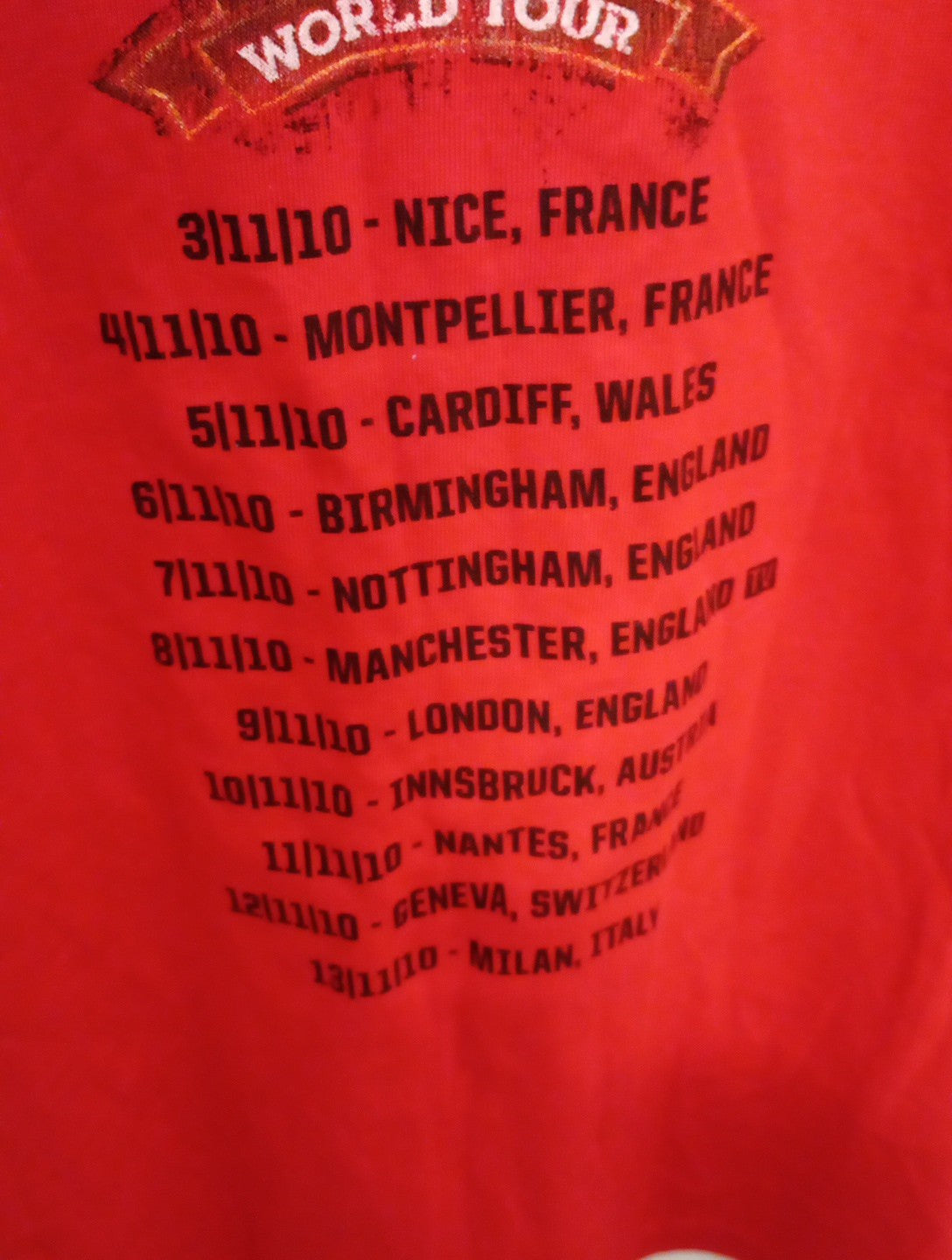 Boys World Wrestling T.Shirt Med  Youth