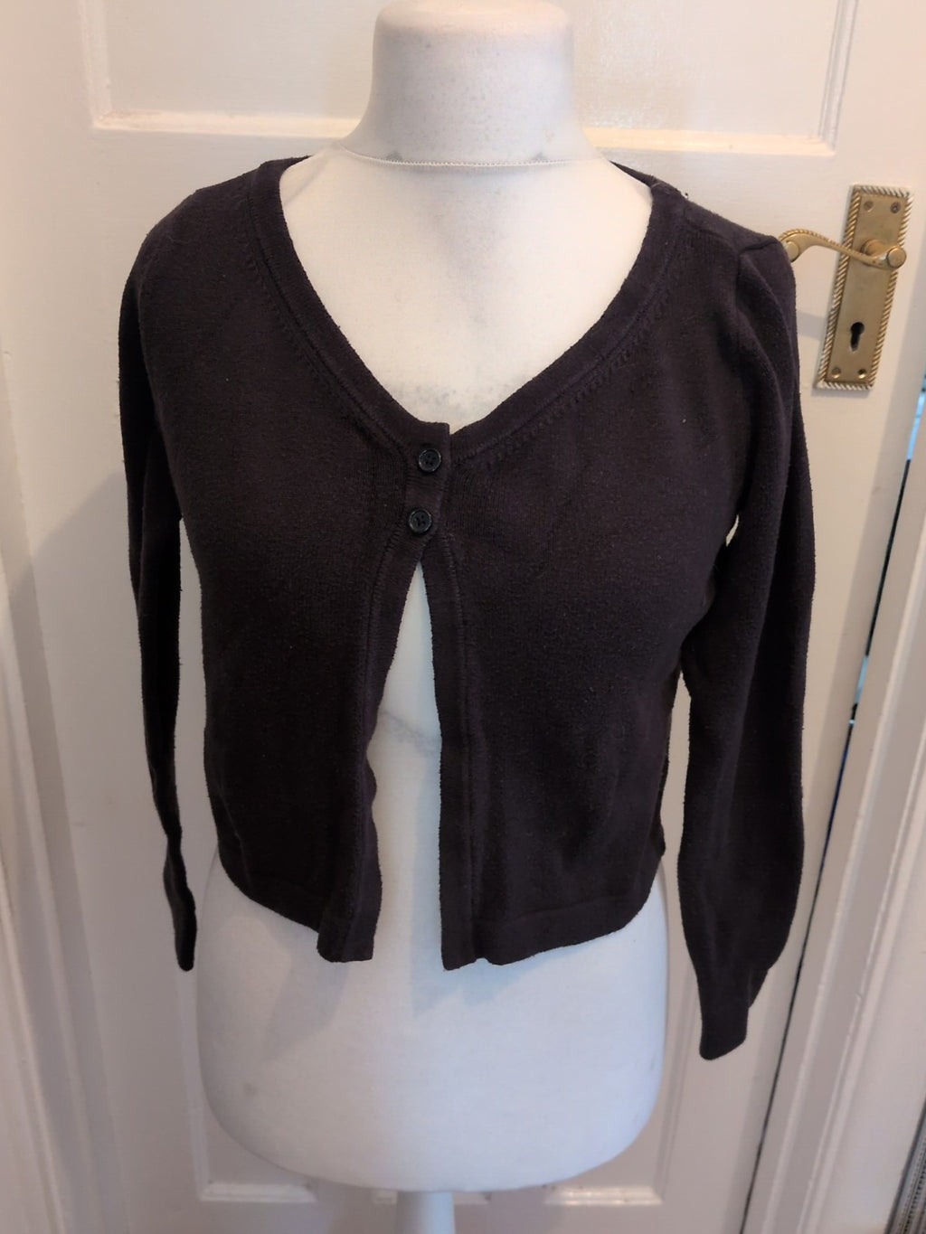 Social Tourist Medium Black Cardigan