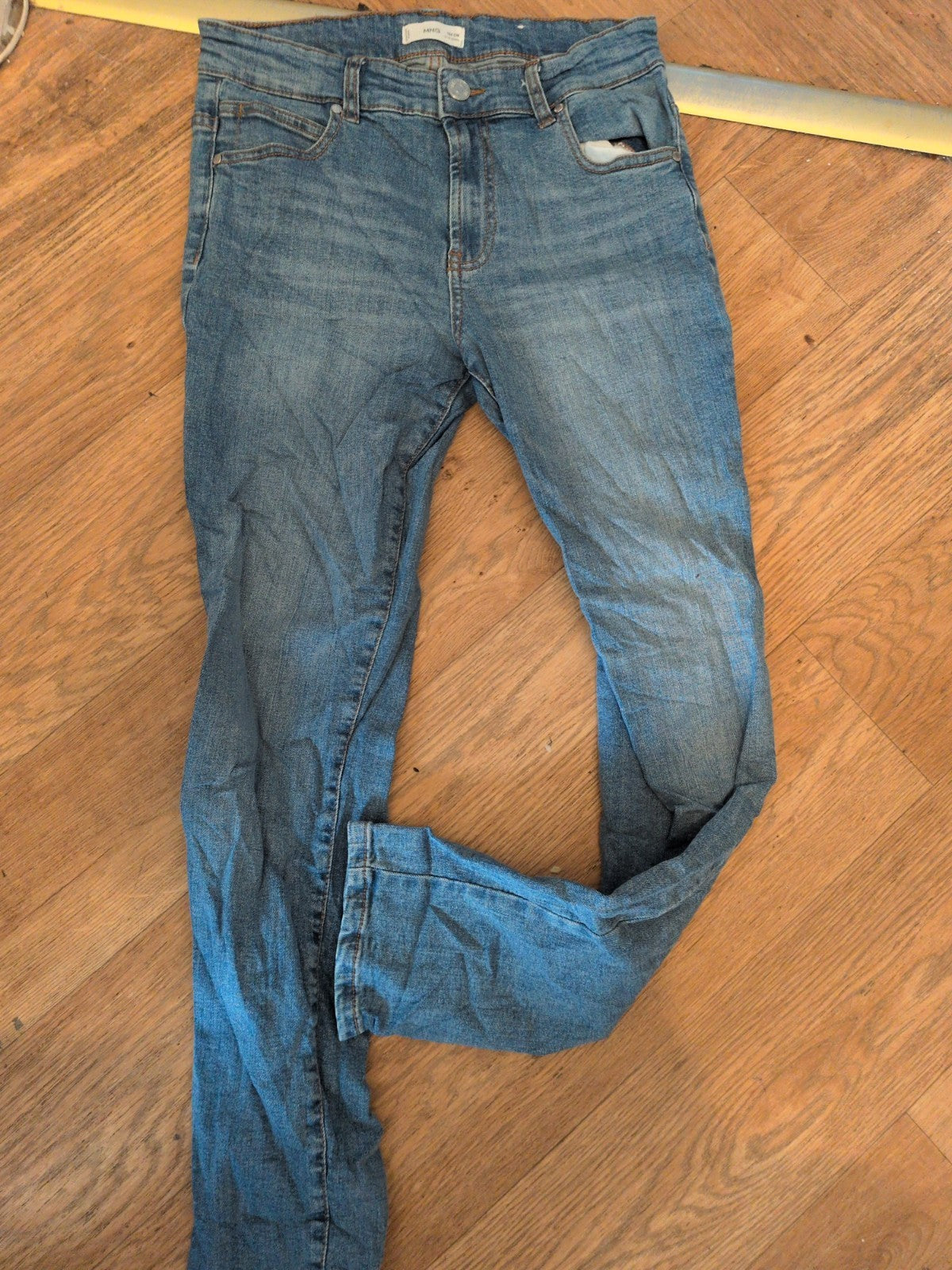 Mango 13-14 Years Denim Jeans Skinny