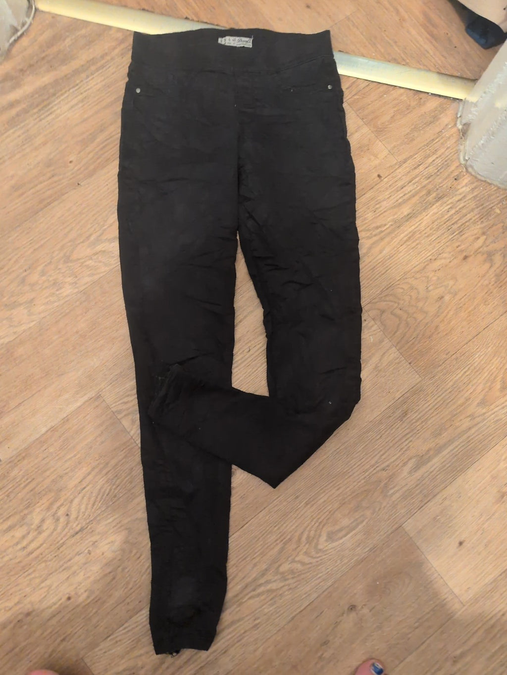 Denim+Co 8 Black Legging Stretch