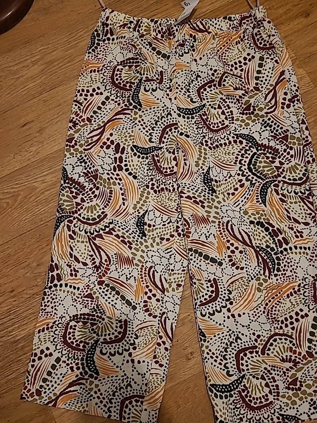 Brand New Ladies Primark Size Medium Multi Elasticated Trousers