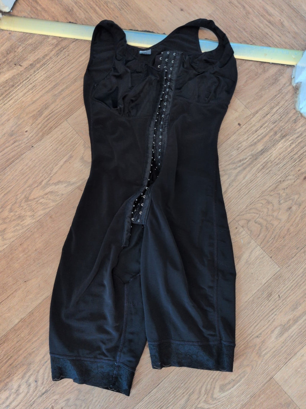 Medium Black Clipper Bodysuit Sleeveless