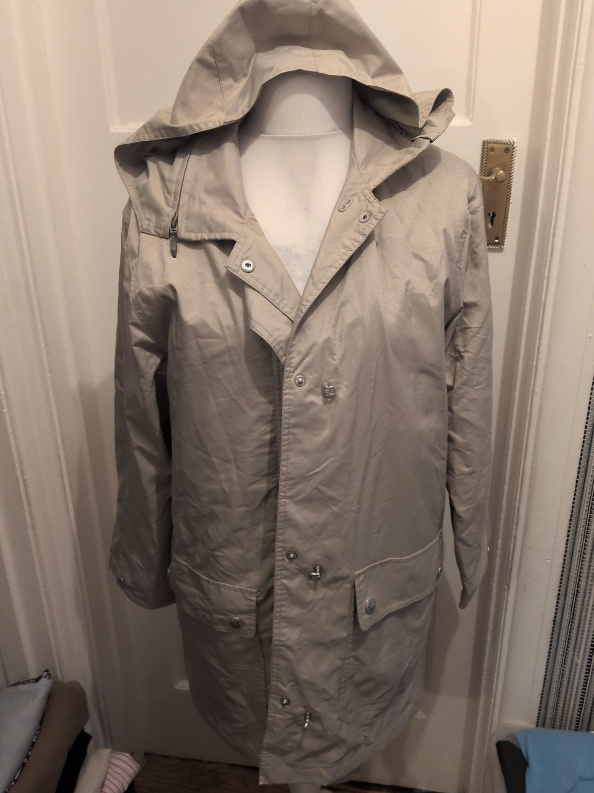 Ladies Astraka Size Small Pale Sage Coat/Jacket
