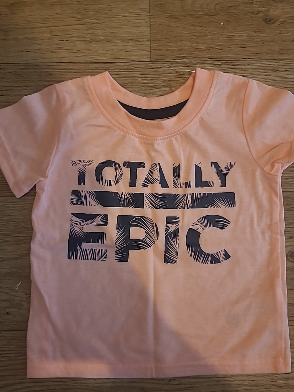 Boys Primark 9-12 Months Orange Epic Tshirt