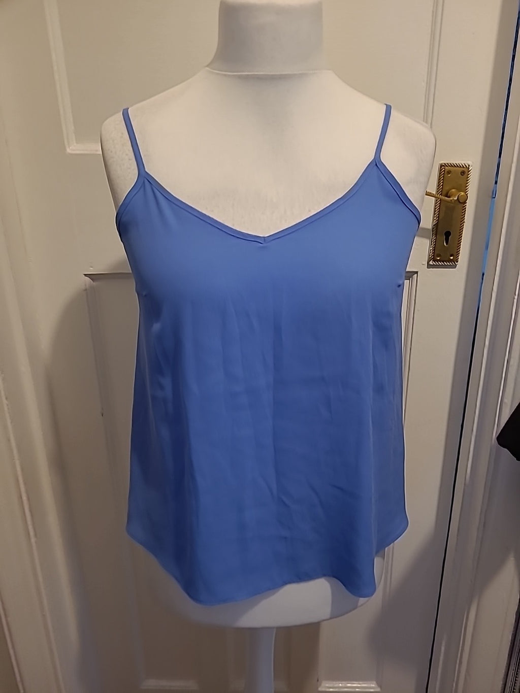 Ladies Primark Size 10 Lilac V Neck Cami Top