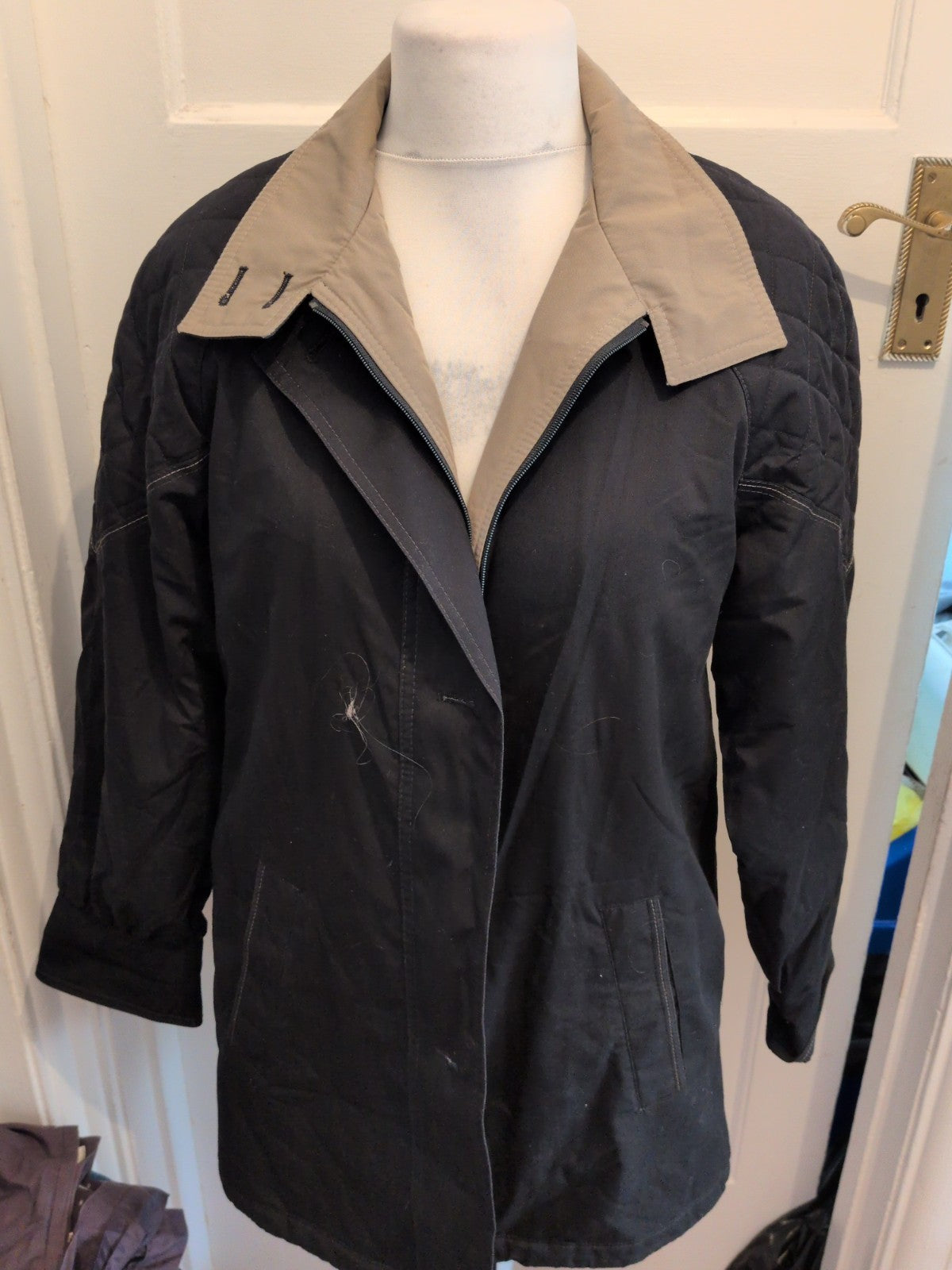 Dannimac Large Black Coat