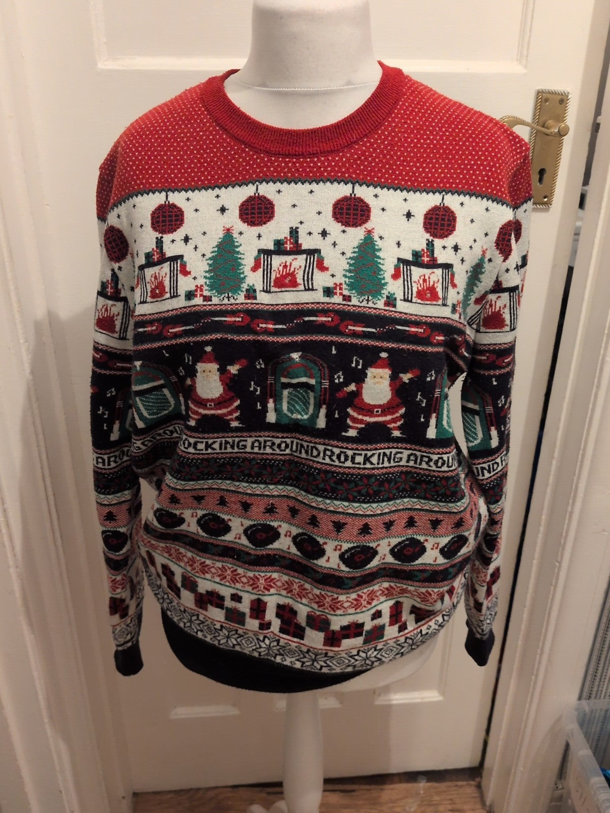 Next Large Christmas Long Sleeve Jumper