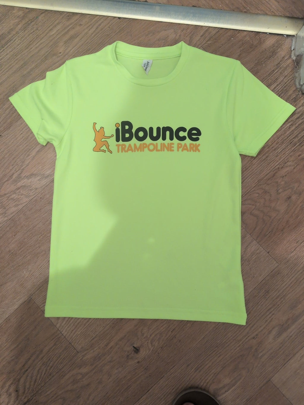 7-8 Years Neon I Bounce Trampoline Tshirt