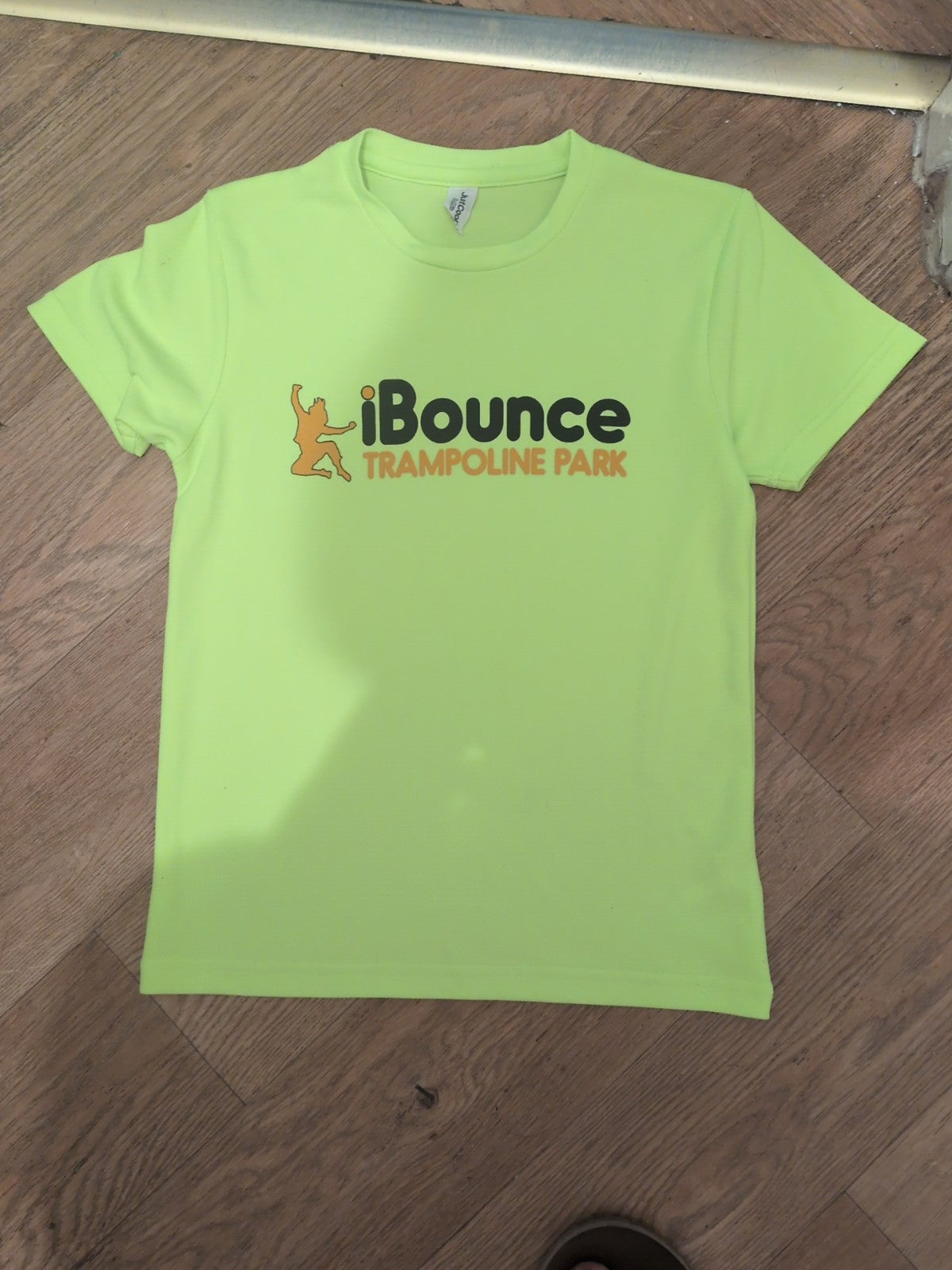 7-8 Years Neon I Bounce Trampoline Tshirt