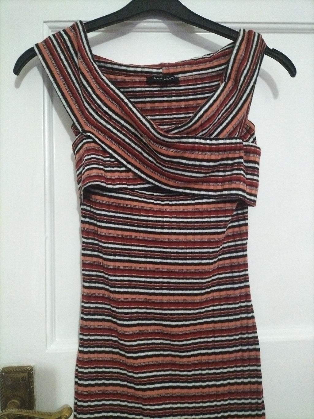 Ladies New Look Size 8 Striped Dress