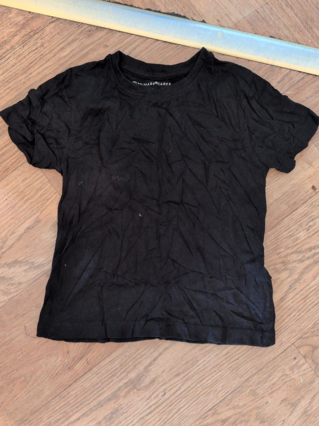 Primark 3-4 Years Black Short Sleeve T-shirt