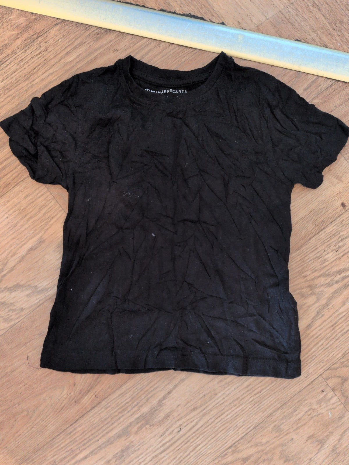Primark 3-4 Years Black Short Sleeve T-shirt