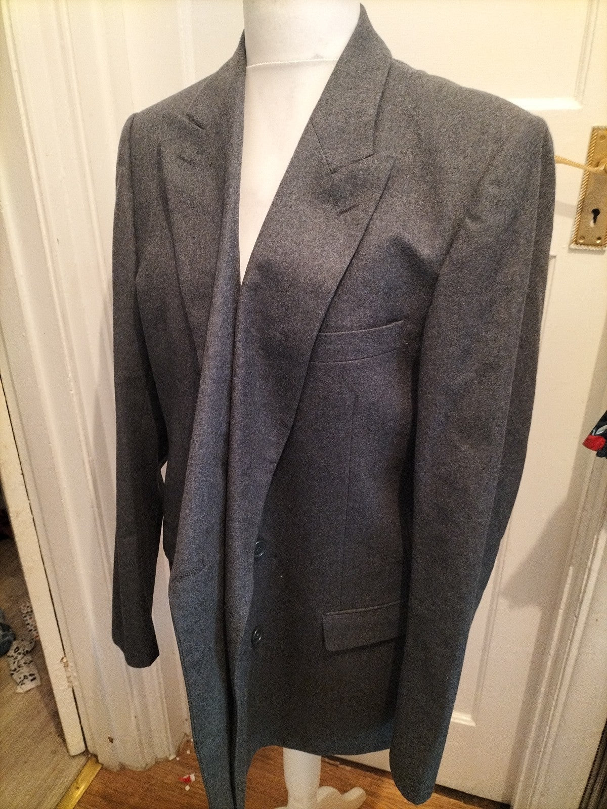 Mens Canda Size XL Grey Padded Lined Blazer