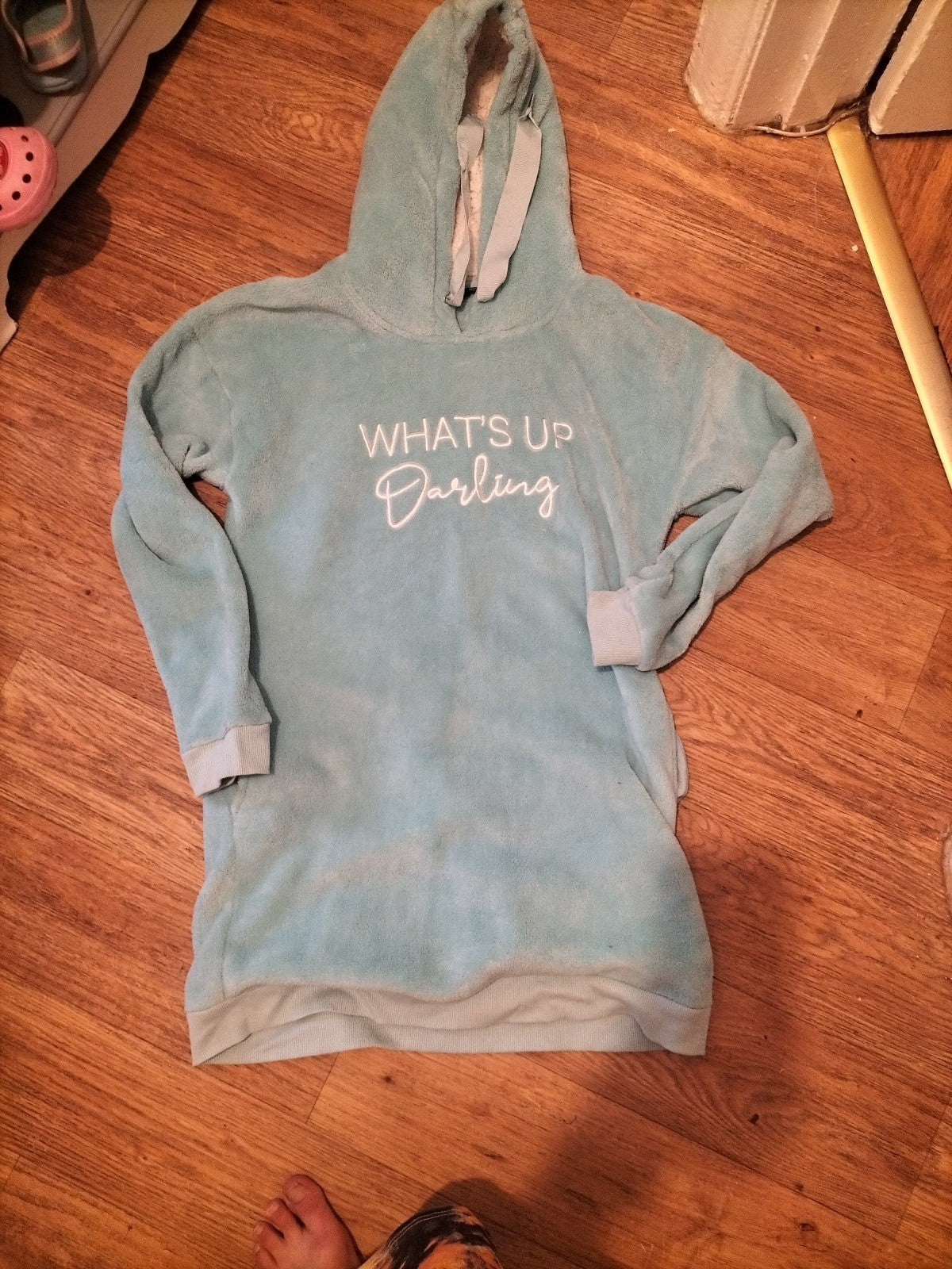 Ladies Esmara Size 12-14 Turquoise Warm Long Sleeved Loungewear Jumper