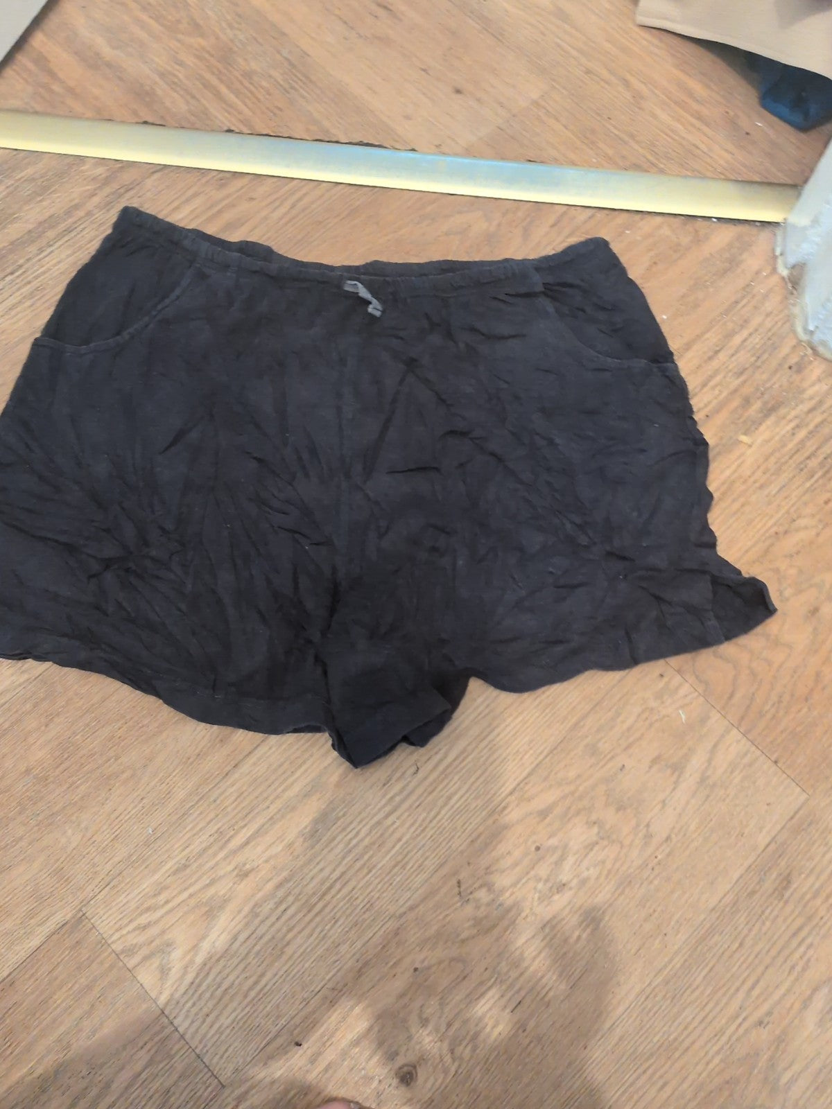 Primark 14-16 Navy Elasticated Sleep Shorts Elasticated