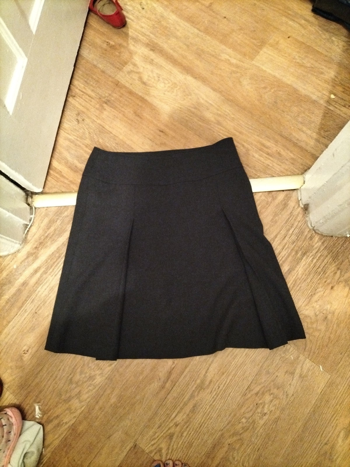 Ladies Size EU 46 Grey Pleat Lined Skirt
