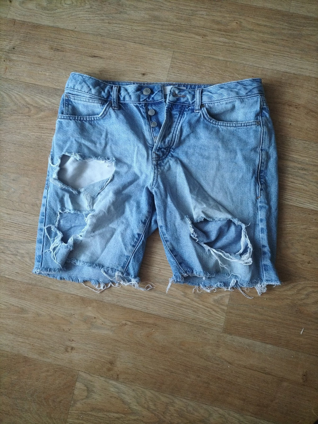 Men's Top Man Size 30w Blue Denim Short