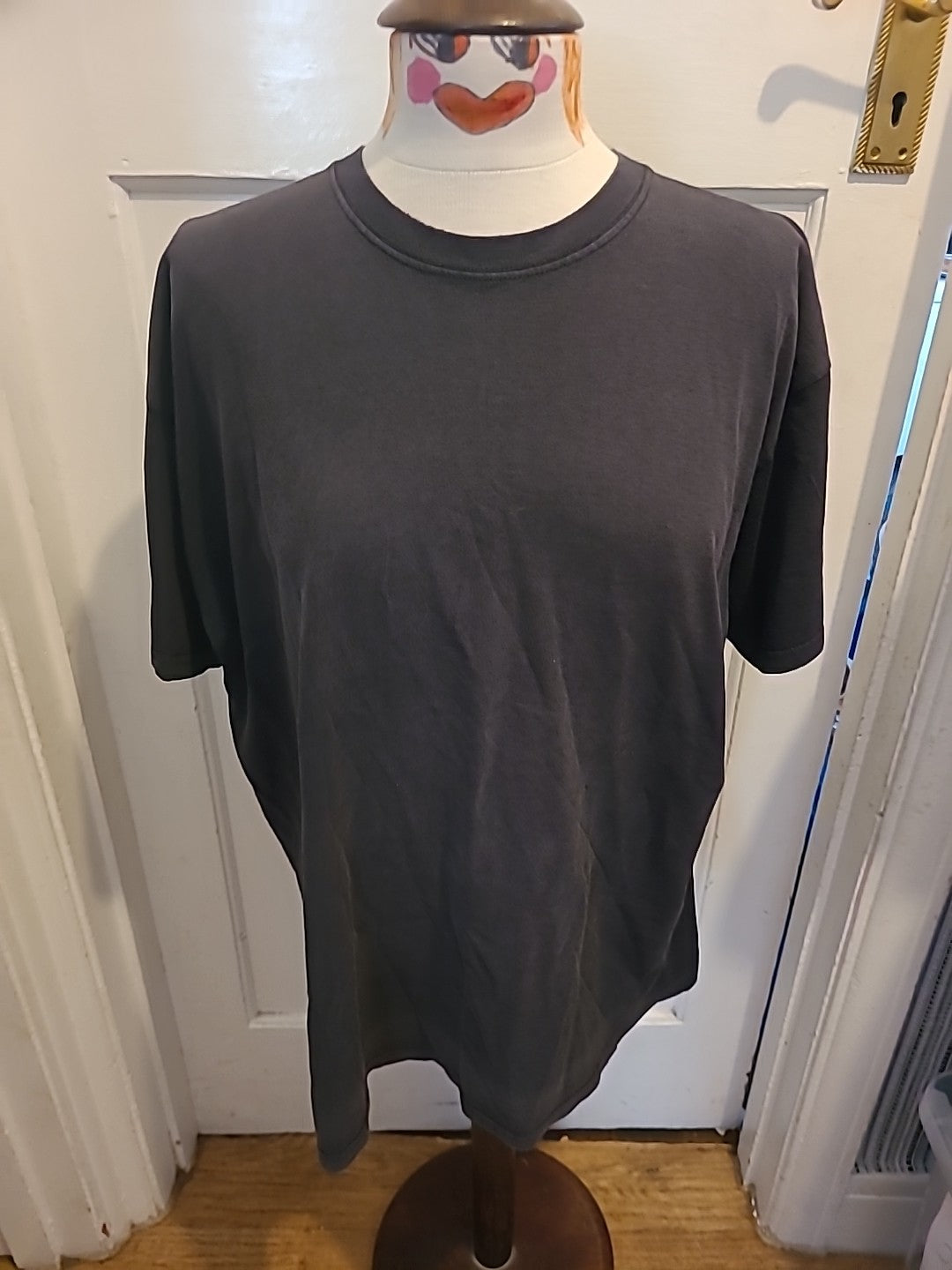 Mens Fruit Of The Loom Size XL Grey Short Sleeved Tshirt
