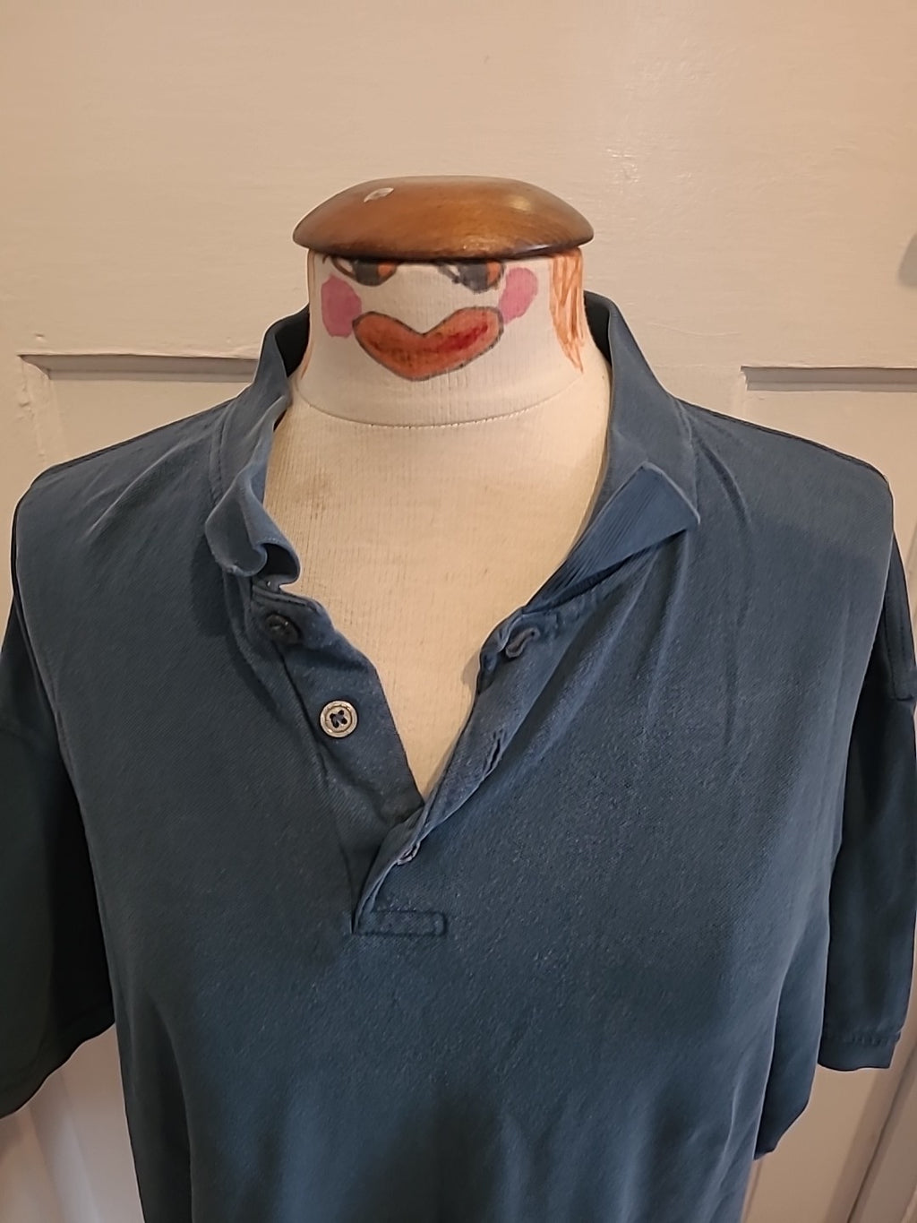 Mens Blue Harbour Size 2xl Blue Short Sleeved Polo Shirt