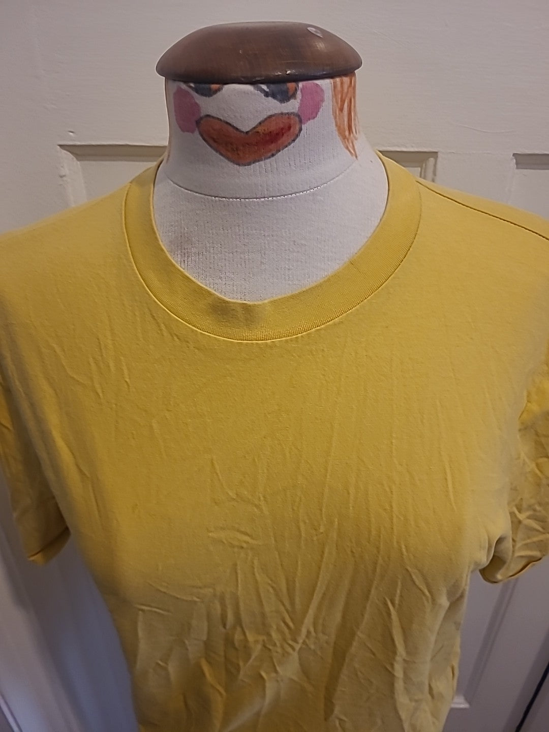Ladies Asos Medium Yellow Short Sleeve Top