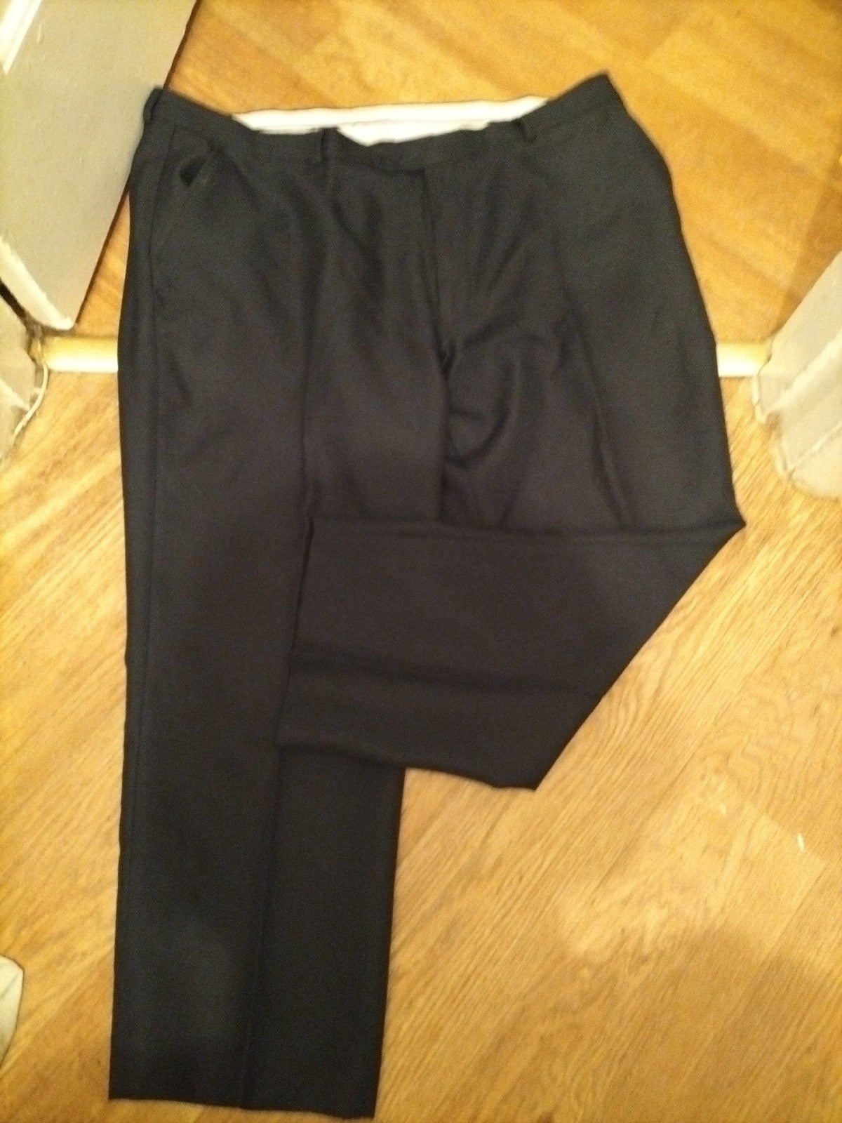 Mens Premier Man Size 42 Navy Smart Trousers