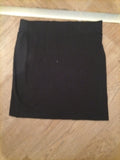 H&M Basic Small Black Plain Mini Skirt
