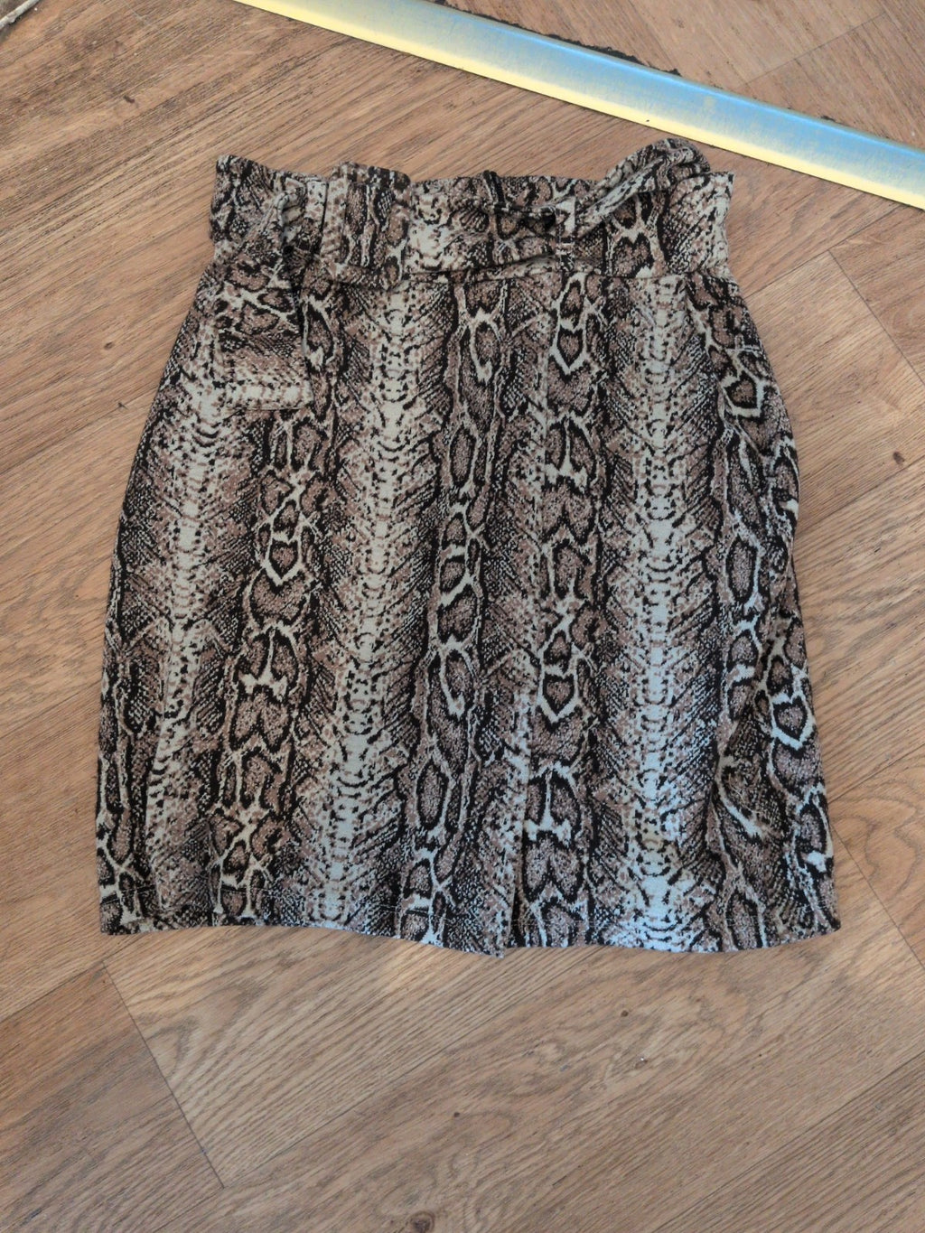 Next 6 Leopard Print Short Skirt