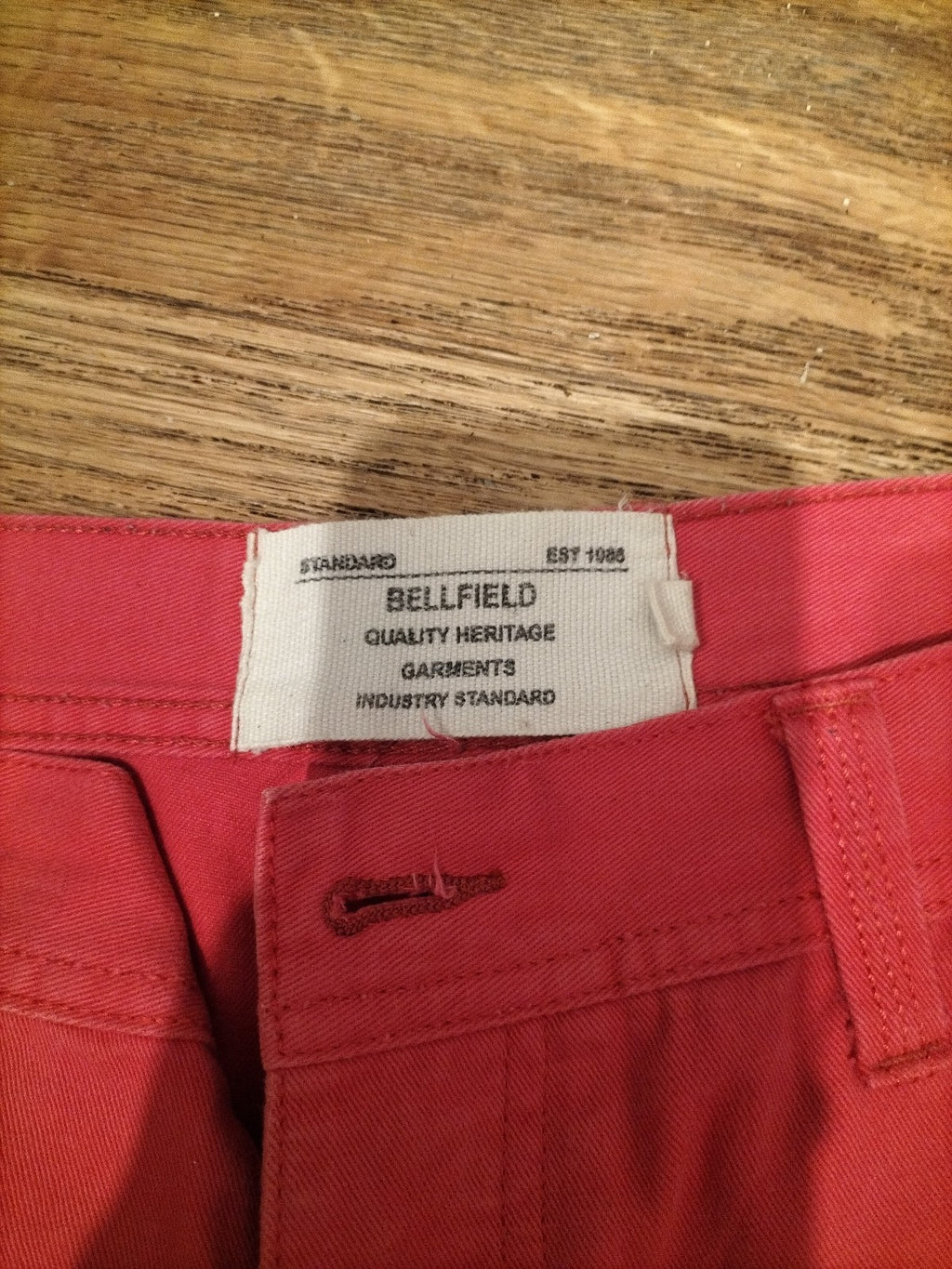 Ladies Bellfield Size 30" Pink Chino Shorts