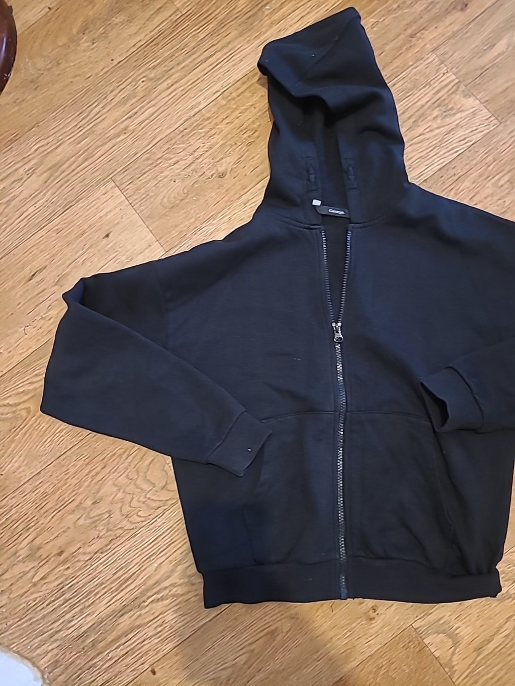 Girls George Age 12-13 Years Black Black Through Jacket