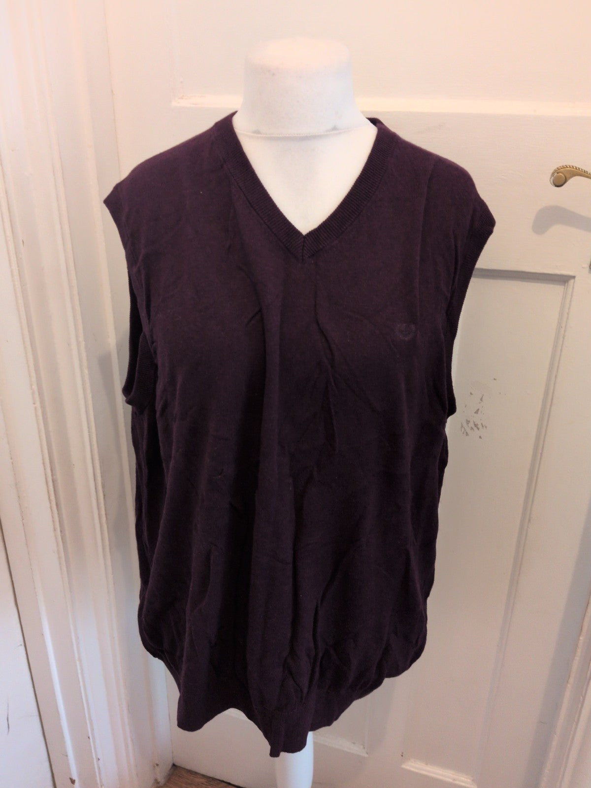 Lincoln XL Sleeveless Purple Jumper