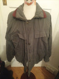Mens Casual Club Size Small Green Lined Jacket