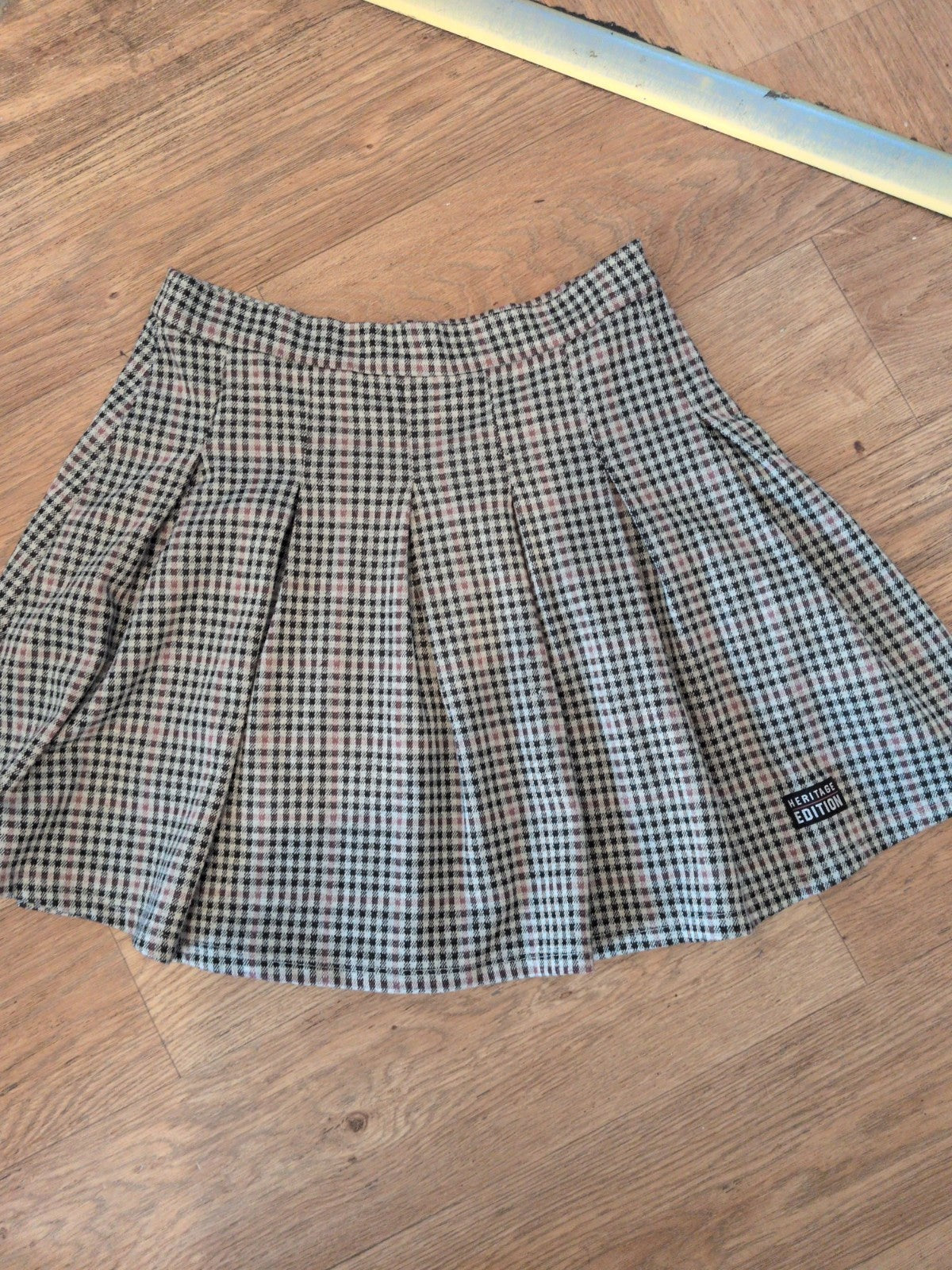 Primark 12-13 Years Multi Check Pleated Mini Skirt