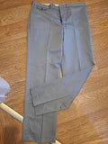 Mens Classic Apparel Size 38L Grey Formal Trousers