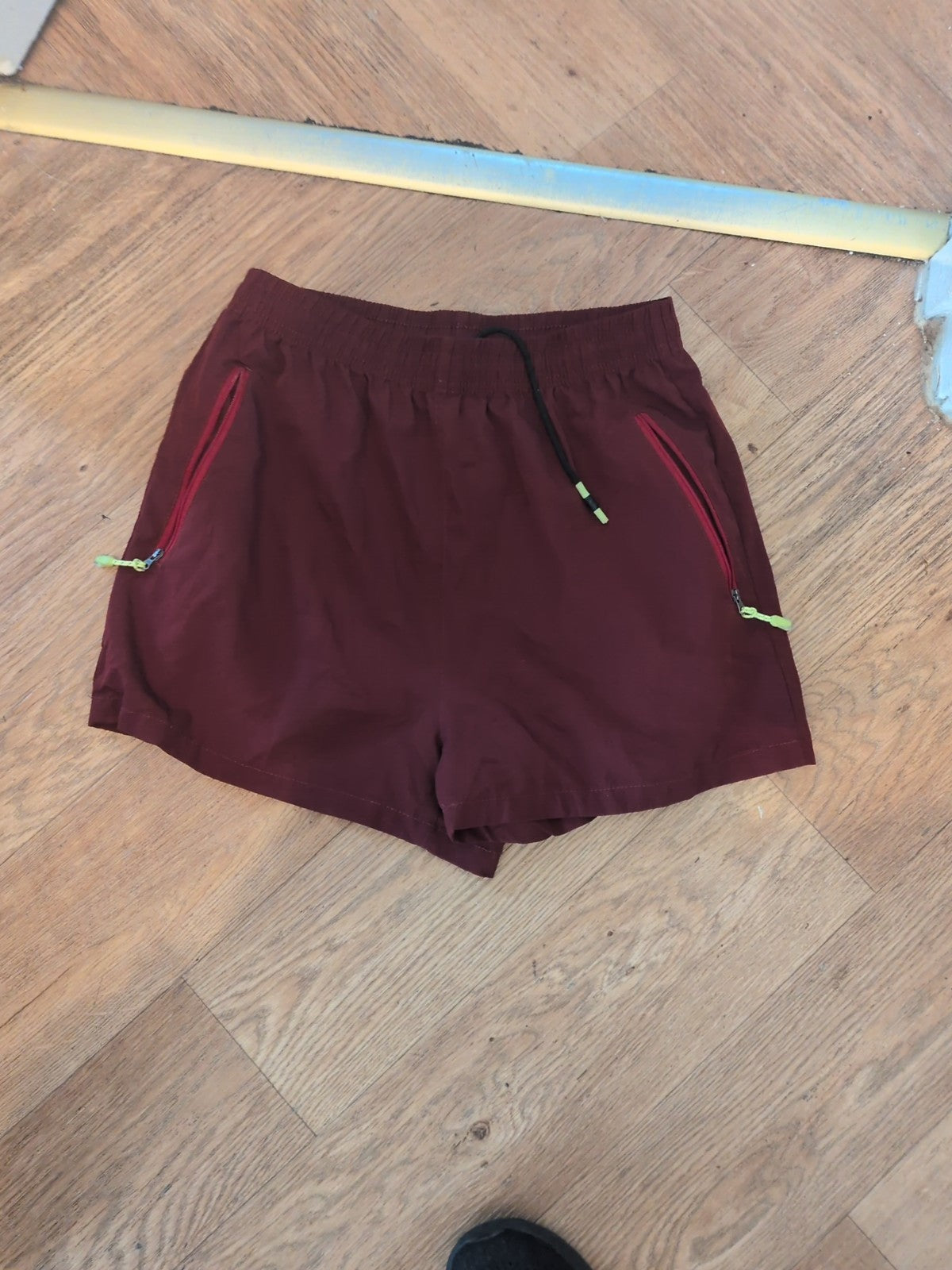 Medium Burgundy Elasticated Shorts