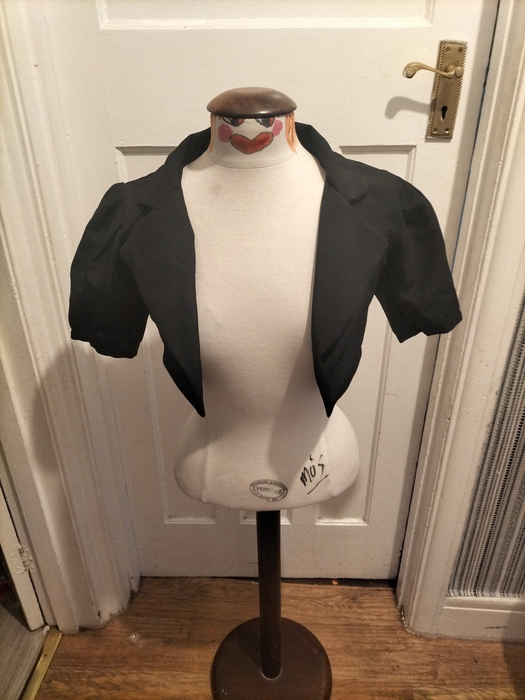 Ladies PLT Size 10 Black Shoulder Cardigan